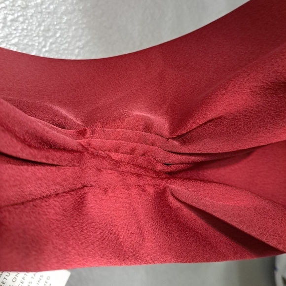 NWT Eloquii Plus Size Maroon Blouse   Size 20 - Picture 7 of 12